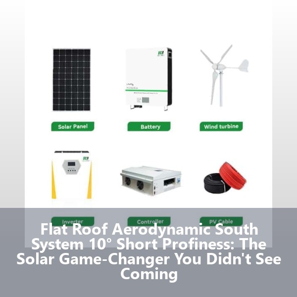 Flat Roof Aerodynamic South System 10° Short Profiness: The Solar Game-Changer You Didn't See Coming